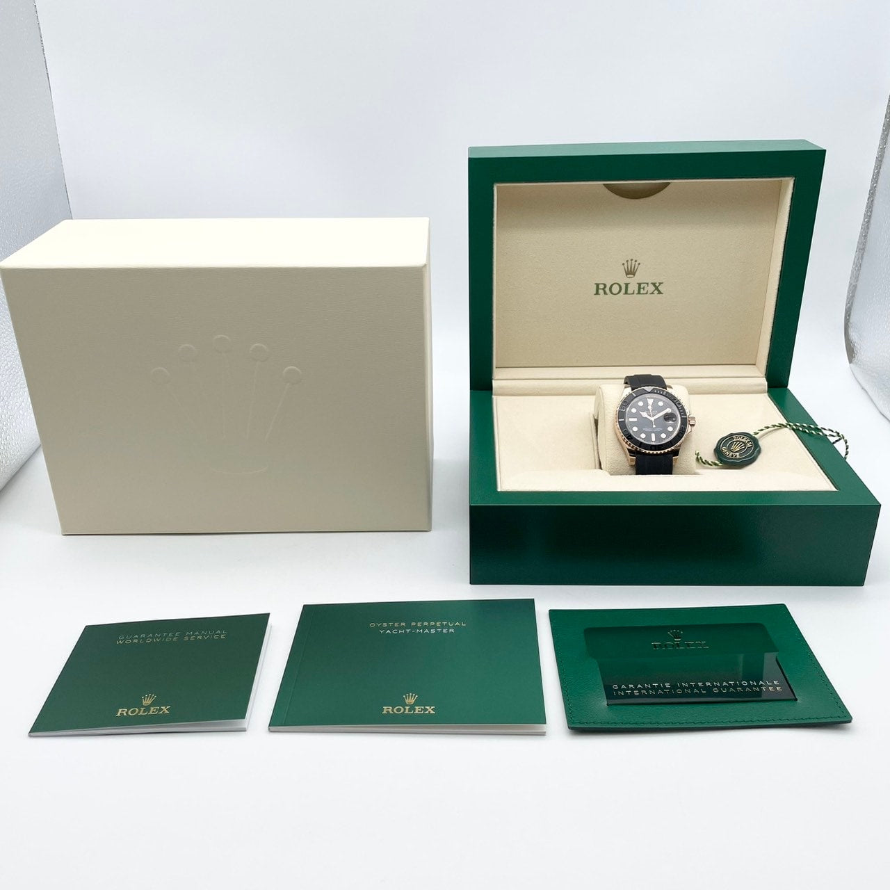 사전 소유의 롤렉스 yachtmaster 126655 Black 40mm