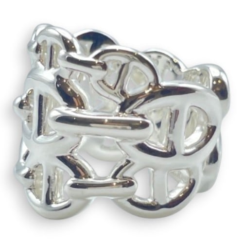 プレオウンドエルメス シェーヌ・ダンクル アンシェネ リング GM 50 シルバー925 10号