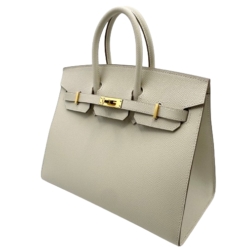Hermes Birkin 25 Cre vaux epson 골드 하드웨어 W 새로