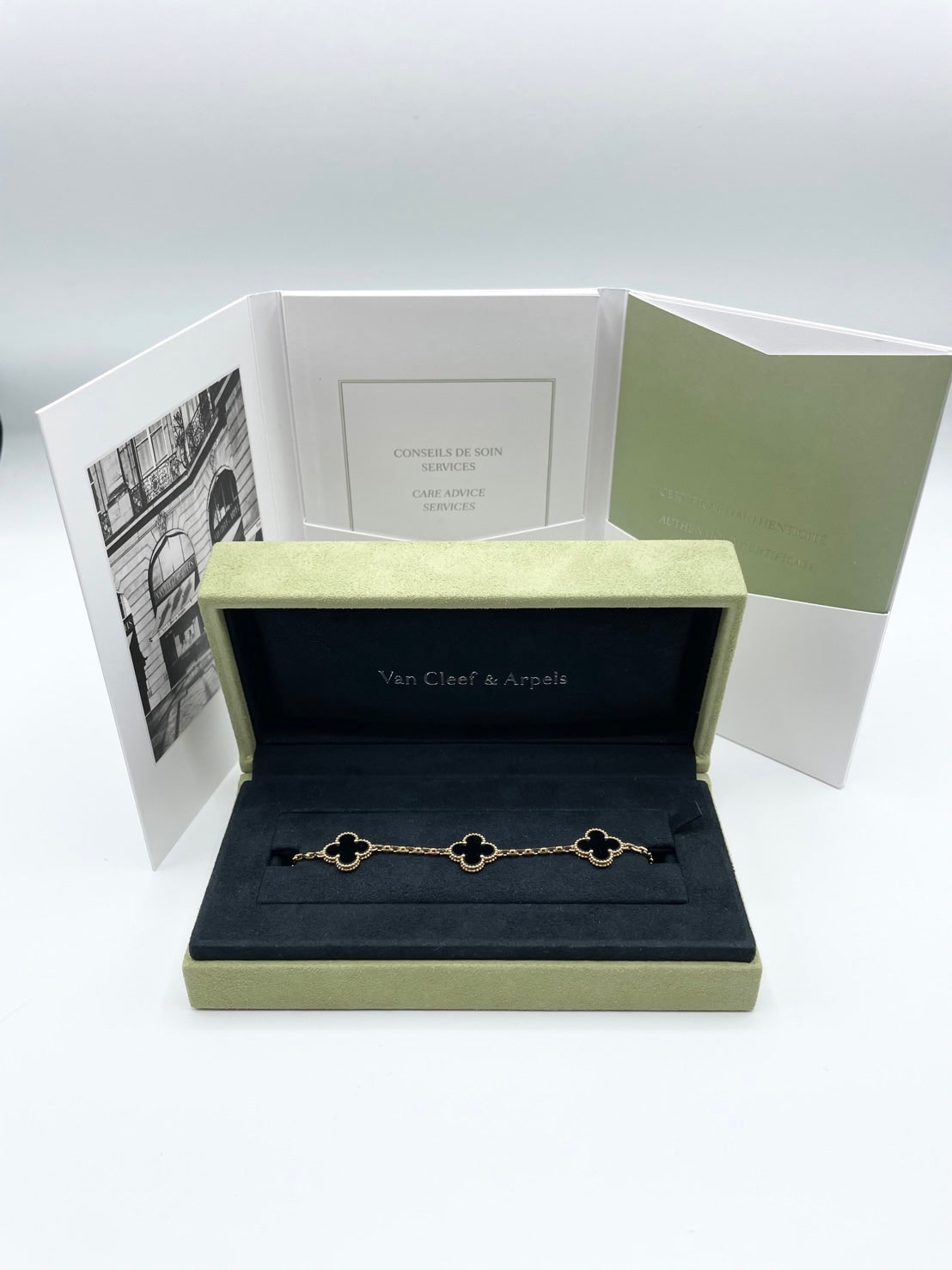 Van Cleef & Arpels Vintage Alhambra vcara41300 Black