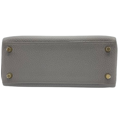 プレオウンド エルメス ケリー25 エタン トゴ ゴールド金具 B刻印