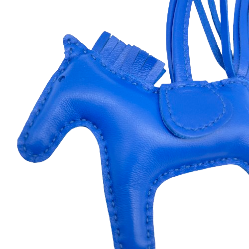プレオウンド エルメス ロデオチャーム PM ブルーエレクトリック U刻印
