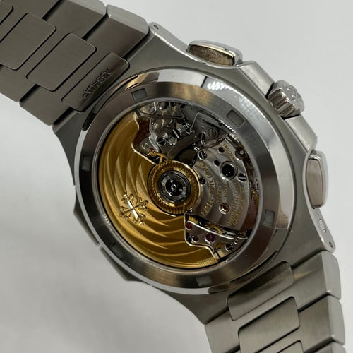 プレオウンド パテックフィリップ ノーチラス 5990/1A-001 ステンレススチールブラックグラデーション 新バックル