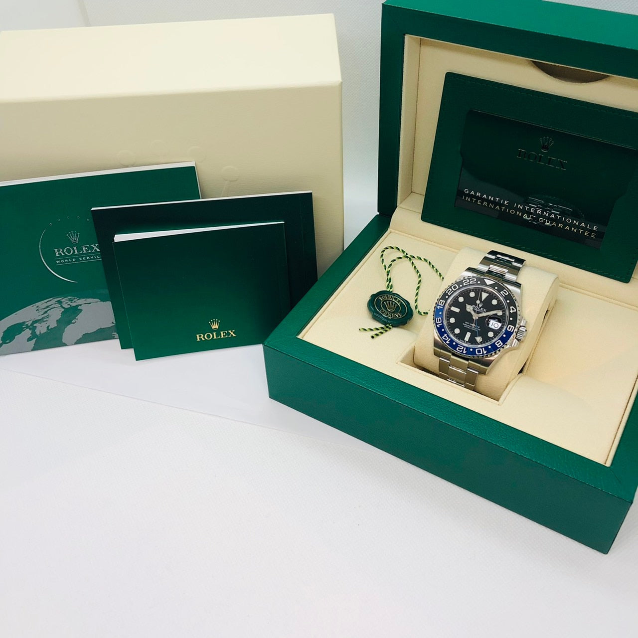 롤렉스 GMT 마스터 II 126710BLNR 굴 팔찌 검은 배트맨