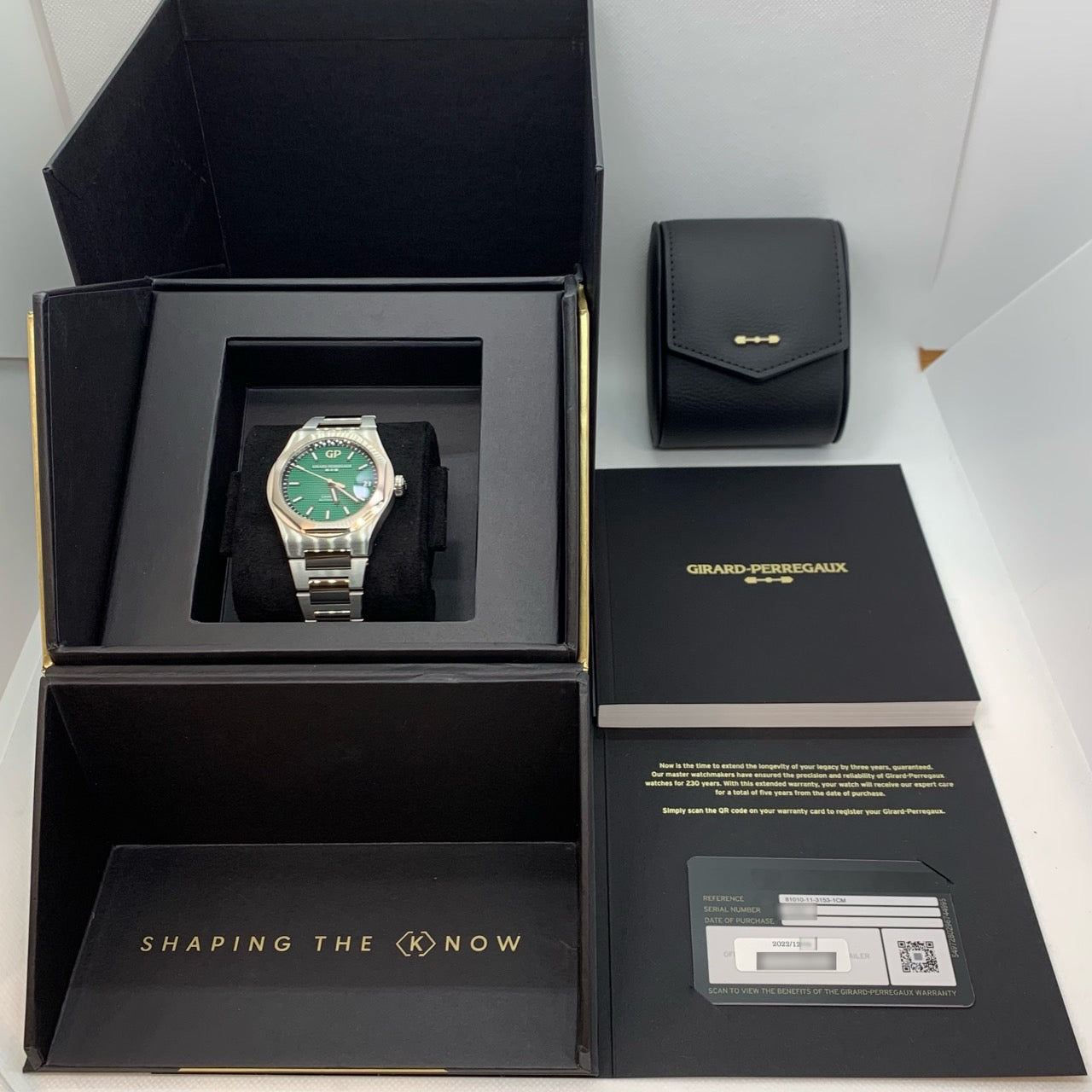 二手Girard Perregaux Lorraart Green 81010-11-3153-1cm