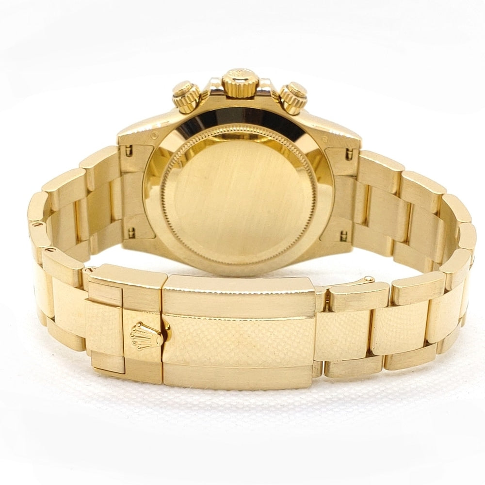 Pre-Owned Rolex Daytona 116508 Oyster Bracelet Champagne & Black