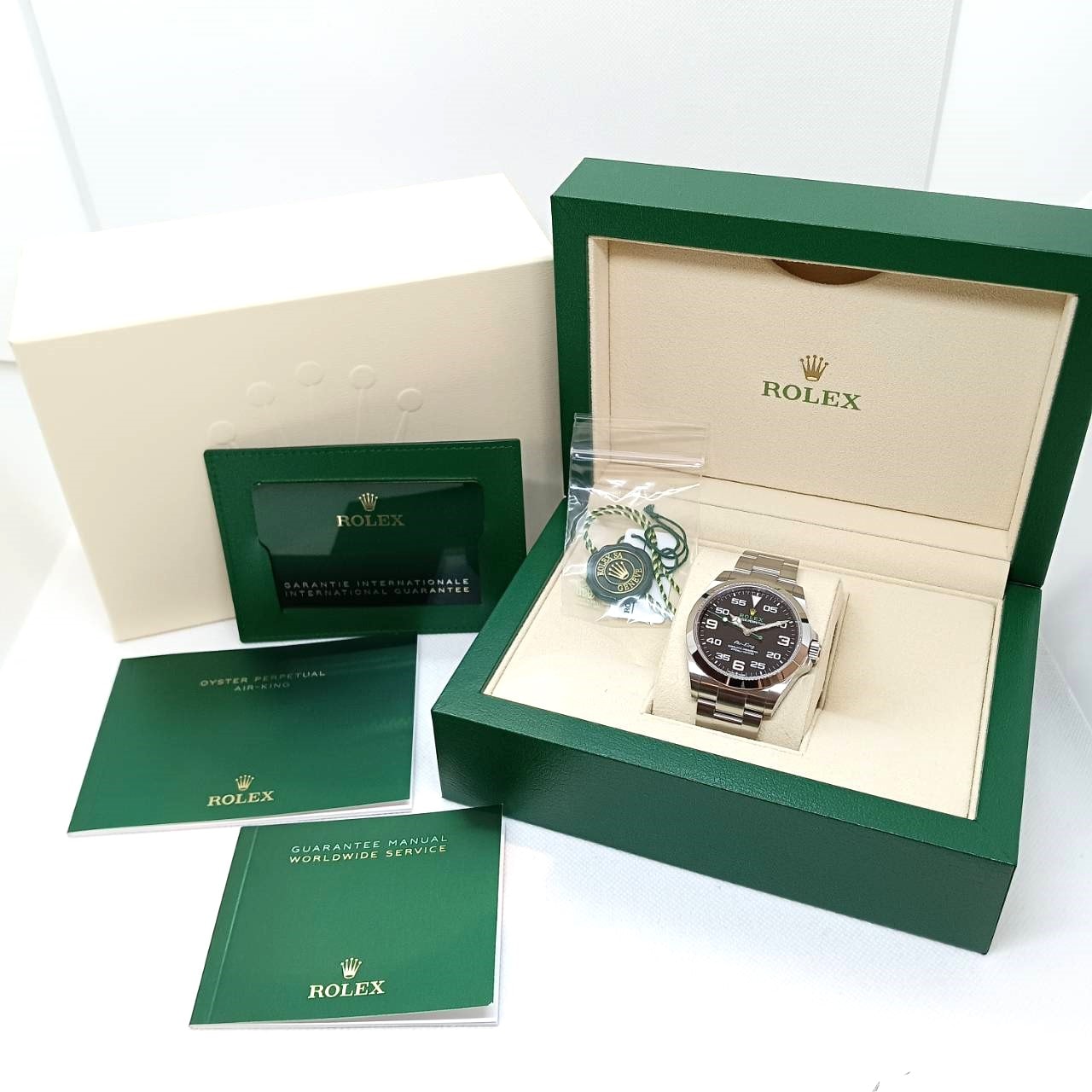 Pre-Owned Rolex Air King 126900 Black