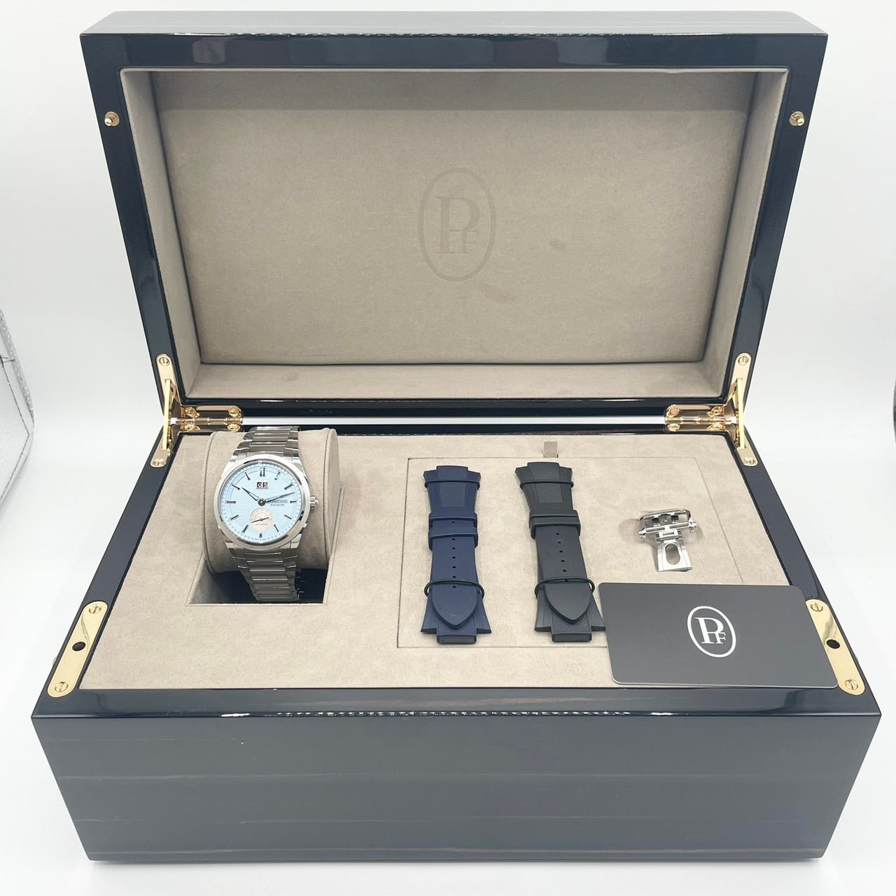 二手Parmigiani Fleurier Tonda PFS910-1020006-100182冰蓝色42mm