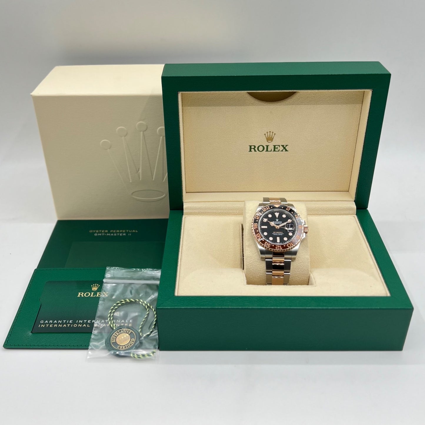 롤렉스 GMT 마스터 II 126711CHNR 굴 팔찌