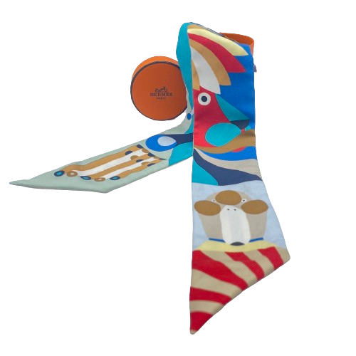 Hermes Twilly Parade en fanfare Silk