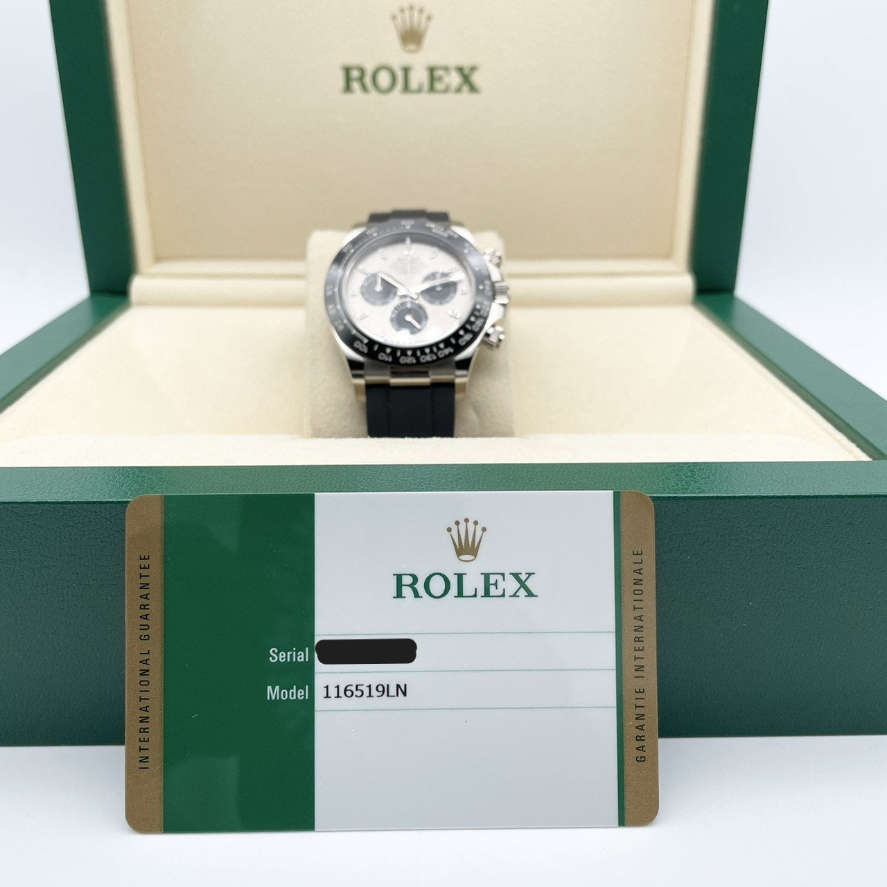 사전 소유 롤렉스 데이토나 116519LN 스틸 & 블랙 40mm
