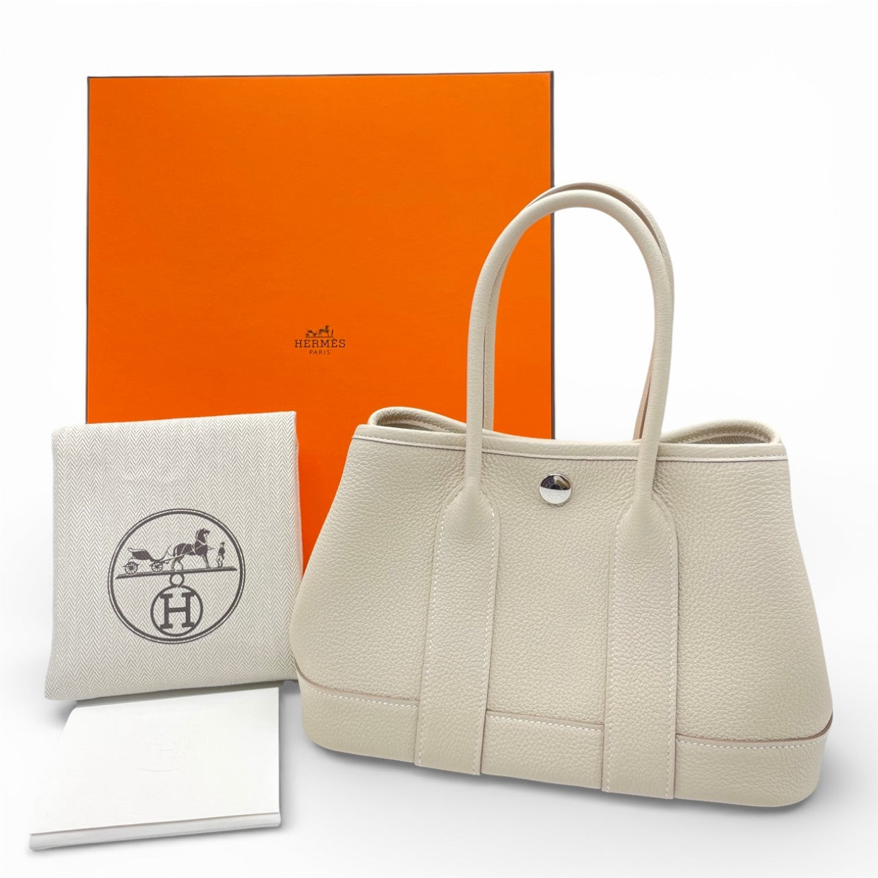 プレオウンドエルメス ネオガーデンパーティー TTPM クレ トゴ シルバー金具 K刻印