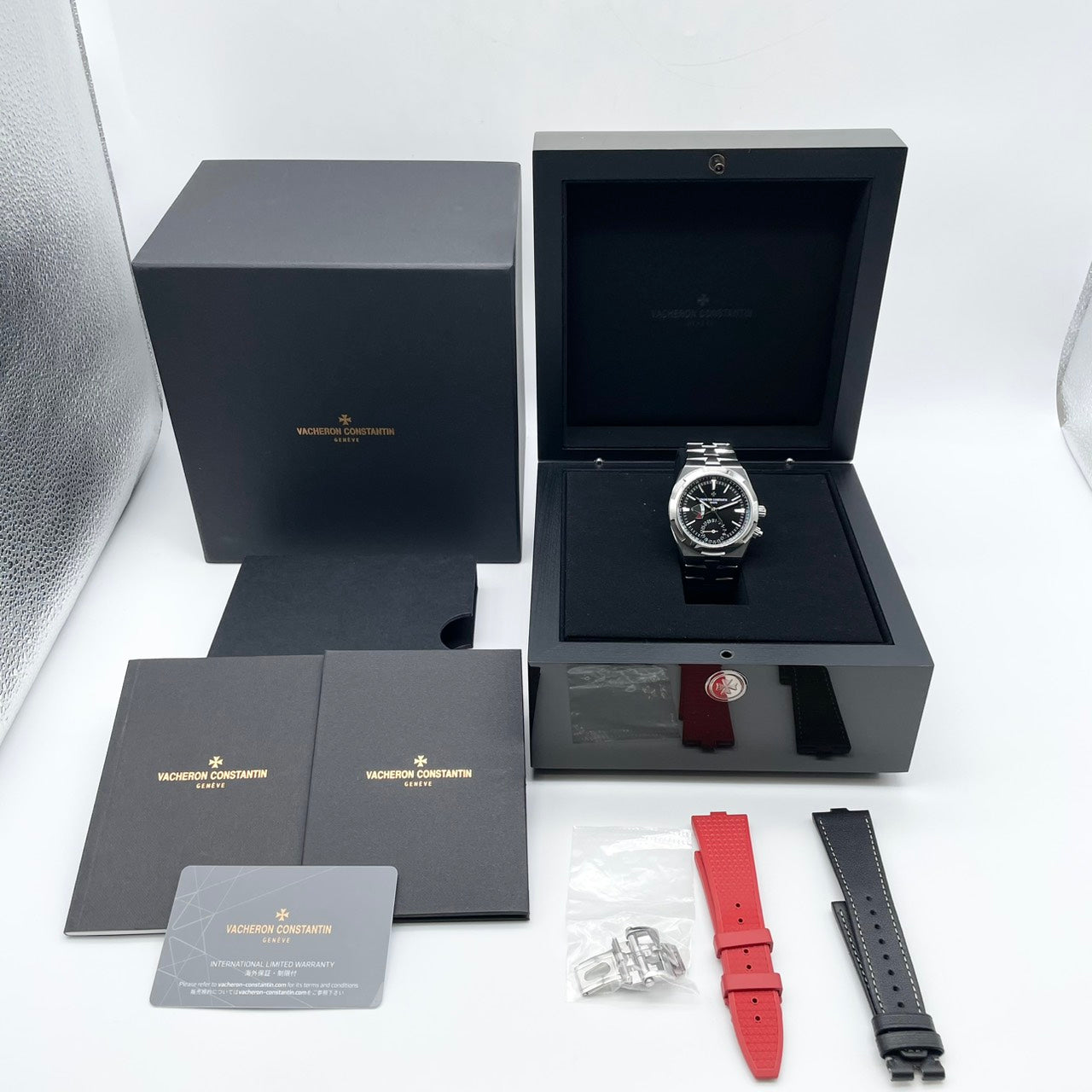 江诗丹顿双时间7920v / 210a - b546黑色41mm