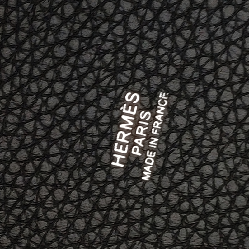 Pre-Owned Hermes Picotin Rock PM Monochrome Torillon Clemence