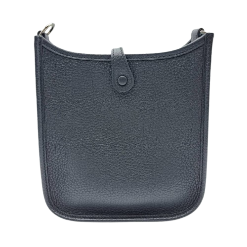 プレオウンド エルメス ミニエヴリン TPM  トリヨンクレマンス ノワール シルバー金具 U刻印