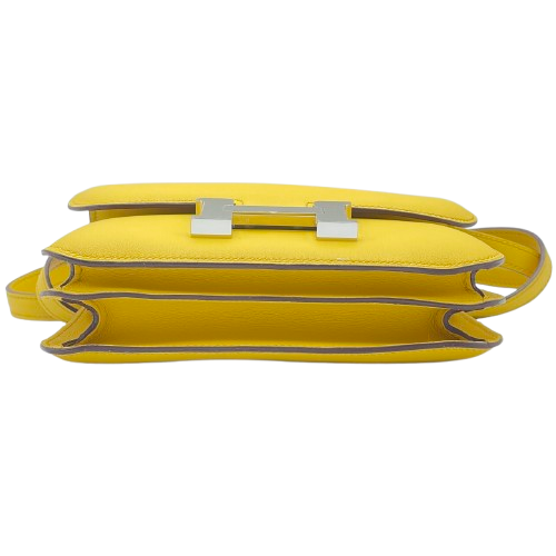 [현금 특별 가격] Hermes Constance Mini 18 거울을 가진 거울 Sun Swift Silver Metal Fittings B 새겨 져