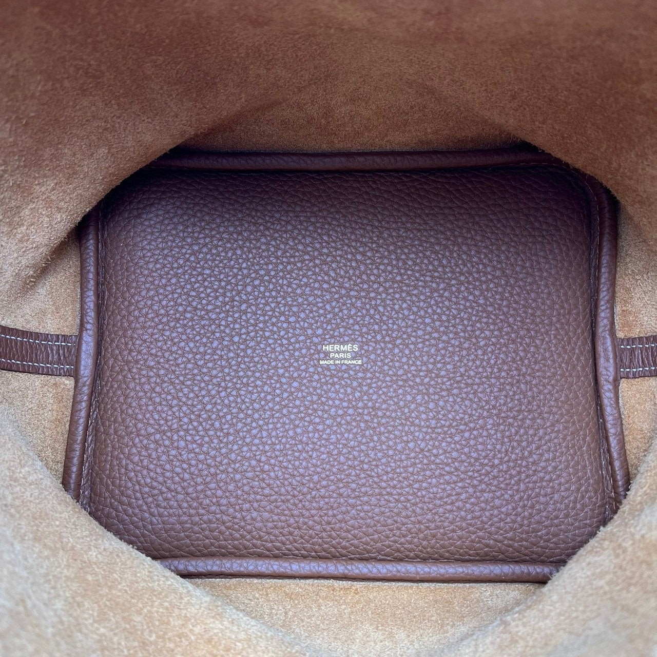 プレオウンド エルメス ピコタンロック MM ゴールド トリヨンクレマンス ゴールド金具 B刻印