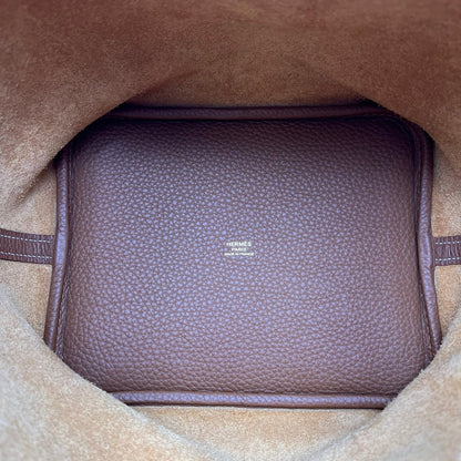 プレオウンド エルメス ピコタンロック MM ゴールド トリヨンクレマンス ゴールド金具 B刻印