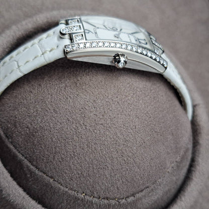 二手Harry Winston Avenue AVCQHM16WW024白色壳32mm