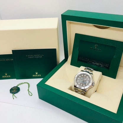劳力士 Yacht-Master 126622 蚝式手链 黑铑 40 毫米