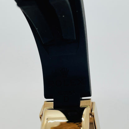 사전 소유의 롤렉스 yachtmaster 37 268655 블랙