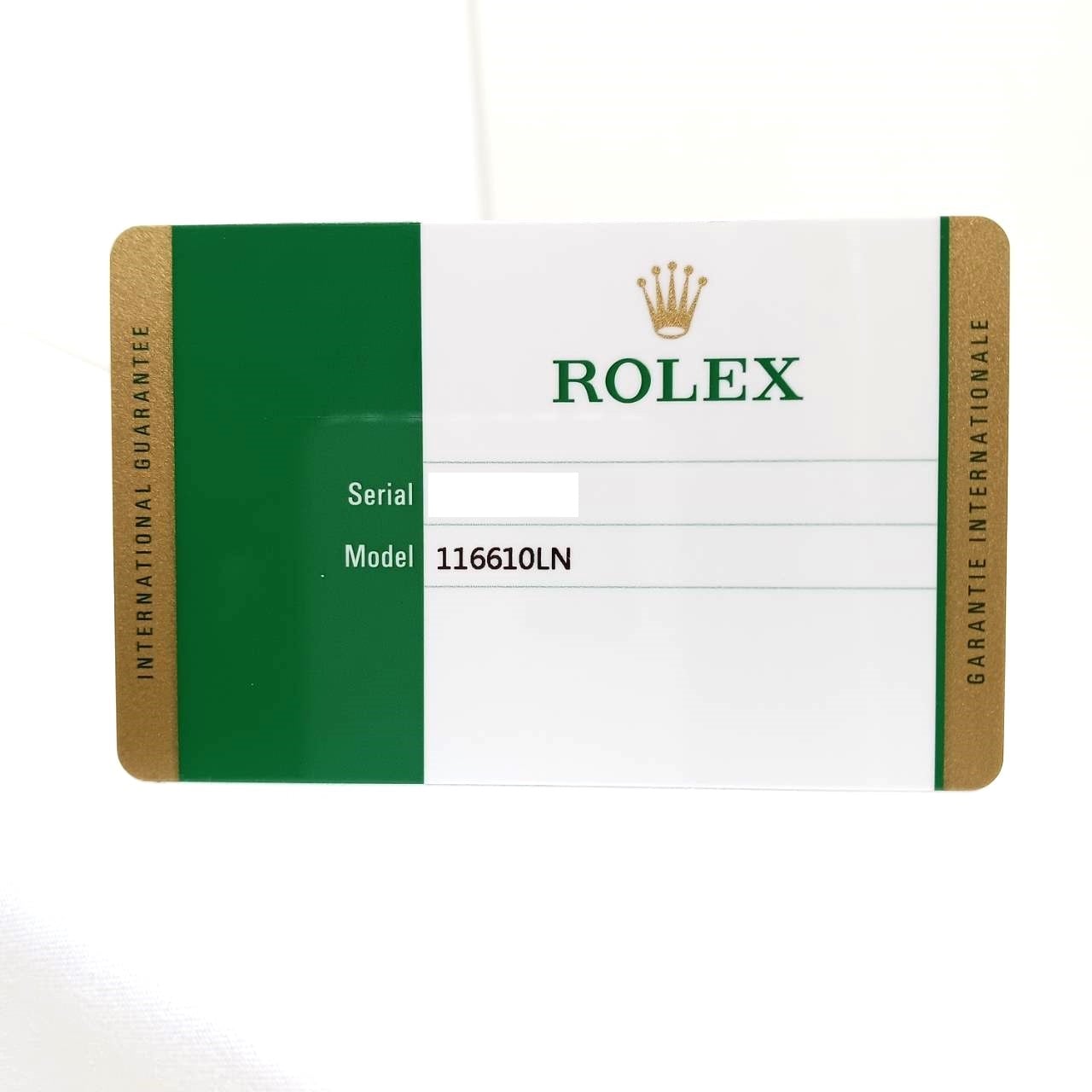 Pre-Owned Rolex Submariner Date Oyster Stainless Black 116610LN