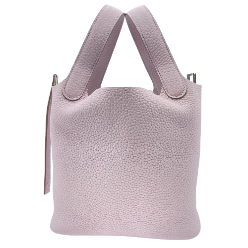 プレオウンド エルメス ピコタンロック PM モーヴペール トリヨンクレマンス シルバー金具 W刻印