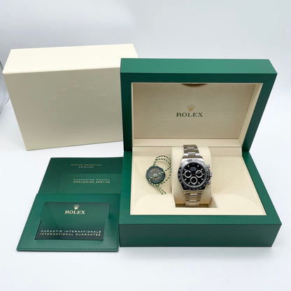 사전 소유 롤렉스 데이토나 116500LN 굴 팔찌 검은 40mm