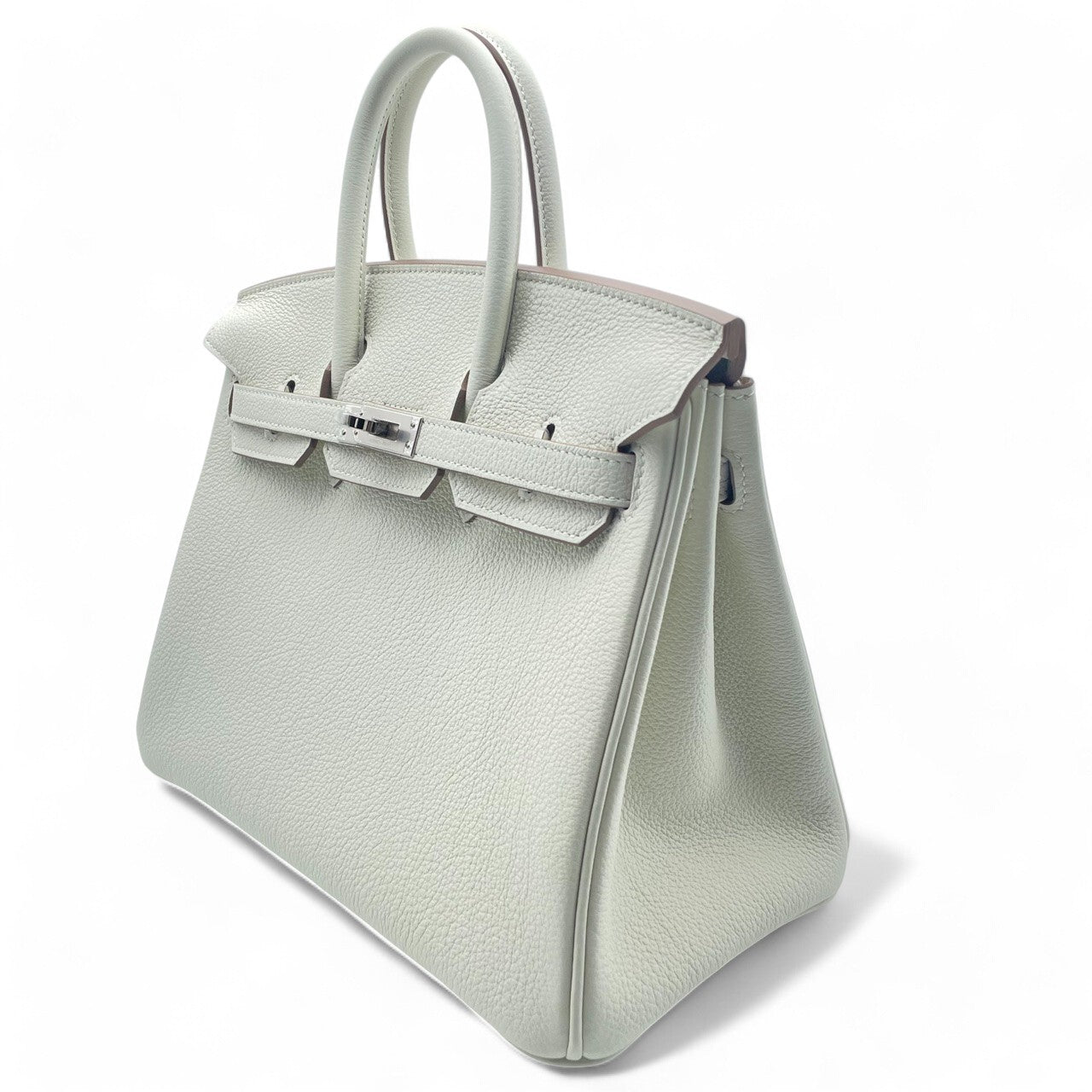 [산타]♪가격 : Hermes Birkin 25 버섯 토고 실버 메탈 피팅 w 새로
