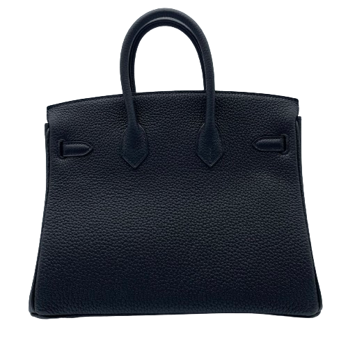 Hermes Birkin 25 Noir Togo Rose Gold Hardware B 조각