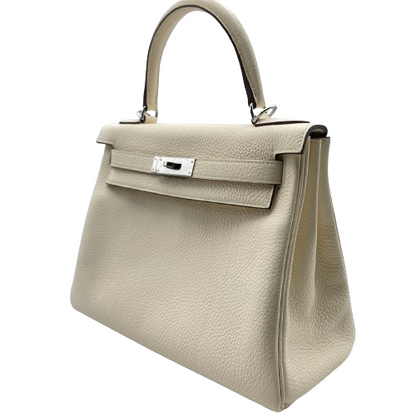 Hermes Kelly 28 Nata Torillon Clemence Silver Fittings U Engraved