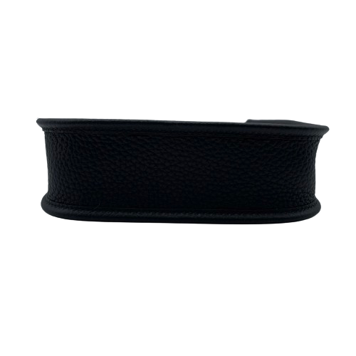[Cash Special Price] Hermes Mini Evelyn TPM Torillon Clemence Noir Silver Fittings B Engraved