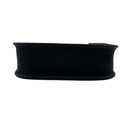 [Cash Special Price] Hermes Mini Evelyn TPM Torillon Clemence Noir Silver Fittings B Engraved