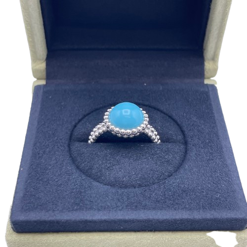 [較低的價格] van Cleef＆arpels perle kleur ring vcarp4dq00尺寸14 18k白金