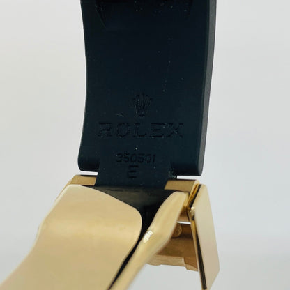 プレオウンド ロレックス デイトナ 116515LN ブラックラバーベルト ブラック&ピンク