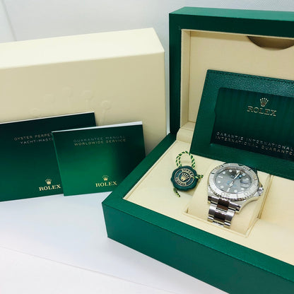 劳力士 Yacht-Master 126622 蚝式手链 黑铑 40 毫米