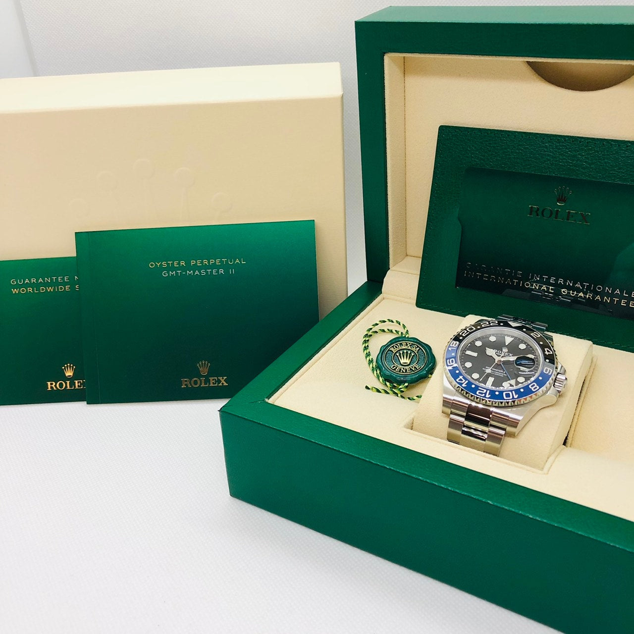 롤렉스 GMT 마스터 II 126710BLNR 굴 팔찌 검은 배트맨