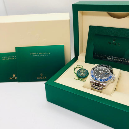 롤렉스 GMT 마스터 II 126710BLNR 굴 팔찌 검은 배트맨