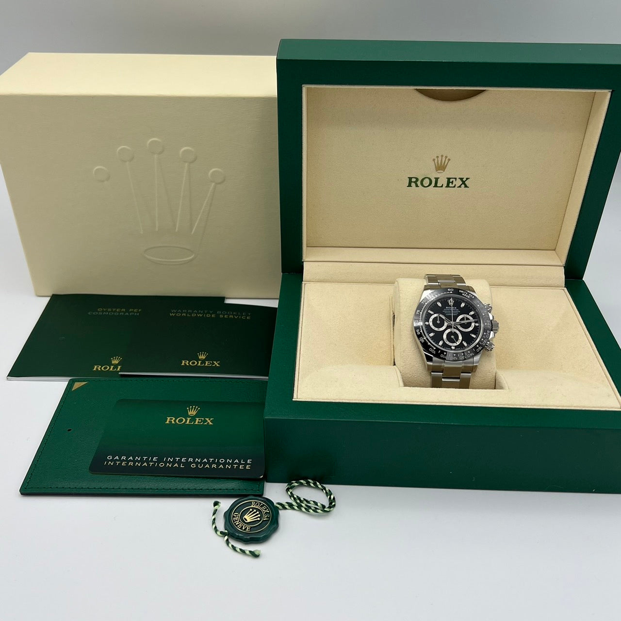 [新付款2021年2月]勞力士Daytona 116500LN牡蠣手鐲黑色40mm