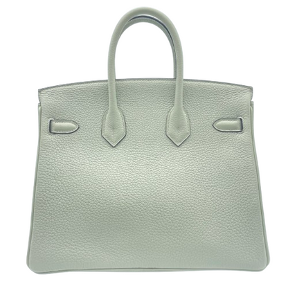 Hermes Birkin 25 Grineve Togo Silver Fittings B 새겨 져 있습니다