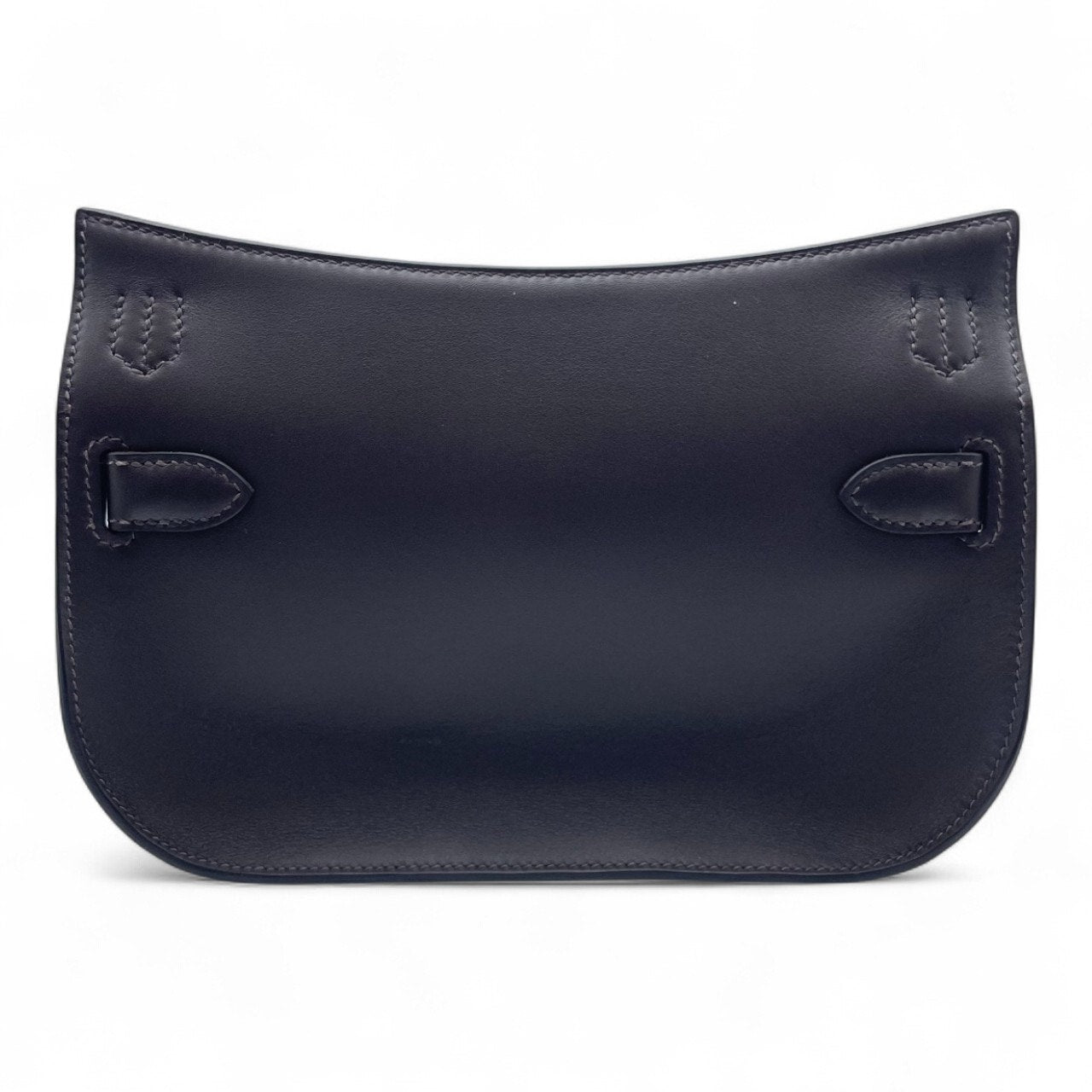 Pre-owned Hermes Gypsier Mini Ebennes Swift Gold hardware K stamp