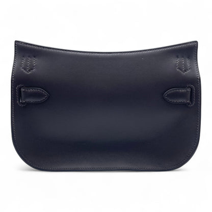 Pre-owned Hermes Gypsier Mini Ebennes Swift Gold hardware K stamp