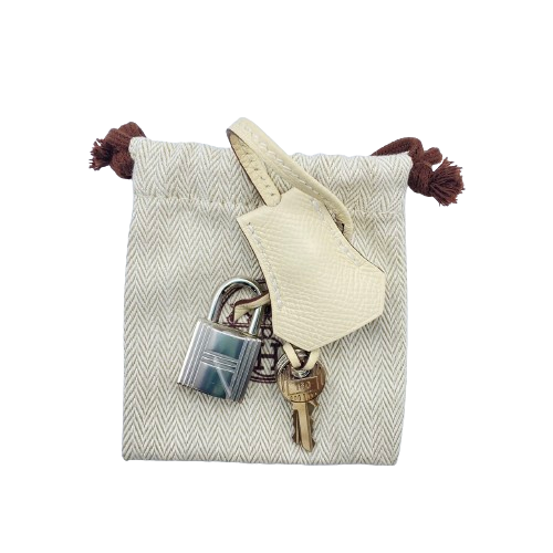 Pre-Owned Hermes Kelly 25 Nata Vaugh Epson Silver Fittings
