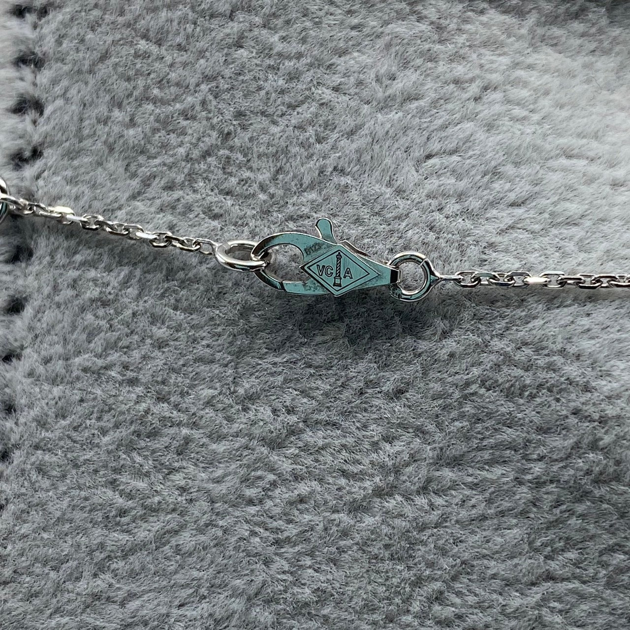 二手Van Cleef＆Arpels Sweet Alhambra VCAR085900白金钻石