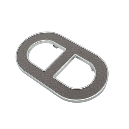 Hermes Chene D 'Ankle Brooch Etane Vaux Epson/Metal
