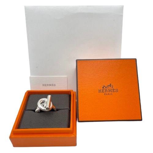 Hermes Croisette 戒指 银 925