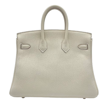 Hermes Birkin 25 Pershman Togo Gold 하드웨어 W는 새겨 져 있습니다