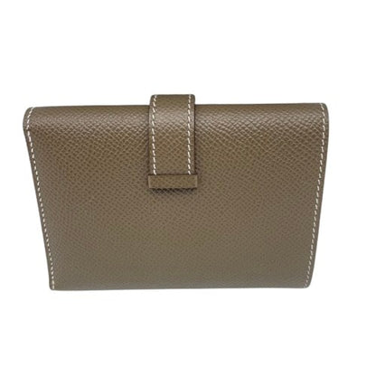 사전 소유의 Hermes Bean Combiné W11 Etoupe Epson Gold Hardware Z 새겨진