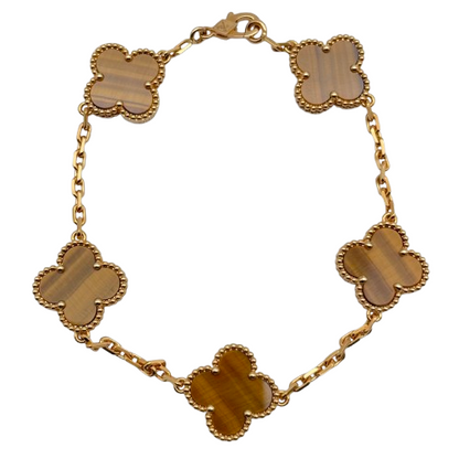[以下價格] van Cleef＆Arpels Vintage Alhambra手鐲VCARD35600黃金