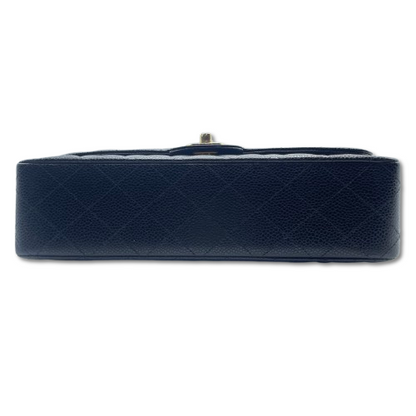 Pre-Owned Chanel Matelasse W25 Black Caviar Skin Gold Hardware
